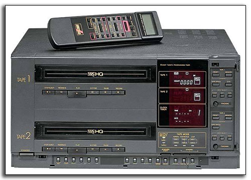   Amstrad Double Decker DD8904  VHS