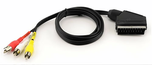 переходник S-Video/RCA - SCART