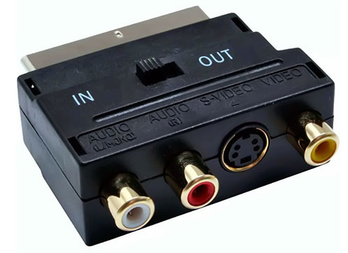  scart - rca 